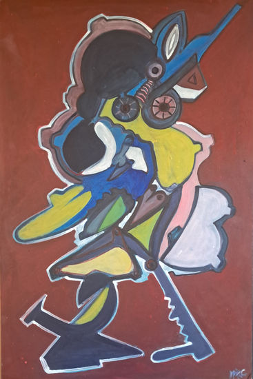 Mujer metralleta Acrylic Panel Others