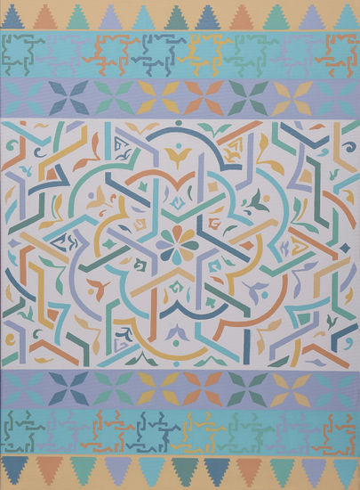 SEDA NAZARÍ Acrílico Lienzo Figura