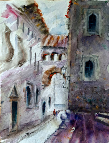 Sitges-Barcelona Watercolour Paper Others