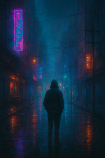 Echoes of Silent Neon Tinta