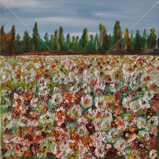 Destellos Óleo Lienzo Paisaje