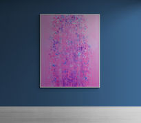 Pink Abstract Flowers