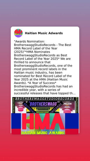 "HMA 2025: Arcangel Legrand - Brotherswagg Crowned Superstar of Hip-Hop on November 17, 2025" 