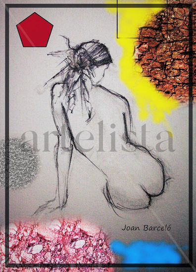 La modelo y la geometría. 