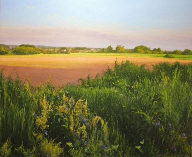 Sonata Nº 1 para paisaje: Campo y Luz Oil Canvas Landscaping