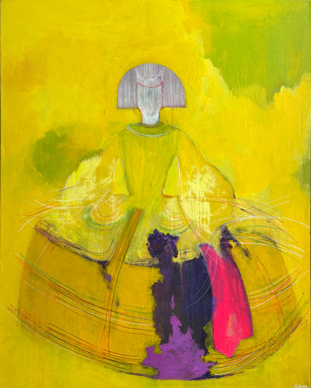 Infanta’s Destruction Media Mixta Lienzo Figura