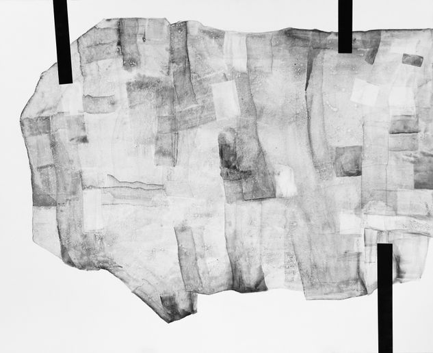 Cartografías del Silencio: 36 Km² Mixed media Canvas Others