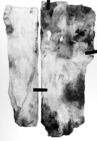 Cartografías del Silencio: 52 Km² Mixed media Canvas Others