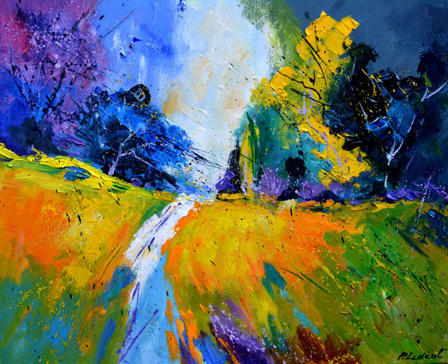 Beyond the gaze Óleo Lienzo Paisaje