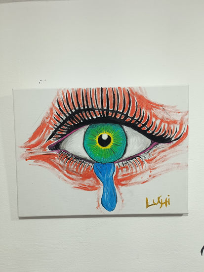 Alegría o tristeza Acrylic Canvas Others