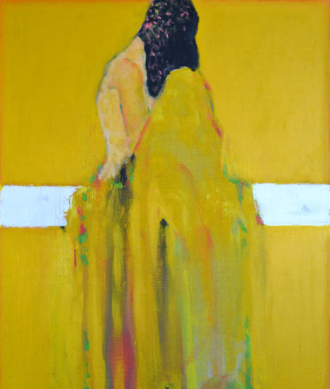 The Lovers Media Mixta Lienzo Figura