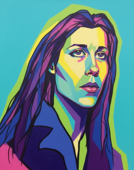 Historieta Plástica 1990.AUTORRETRATO 