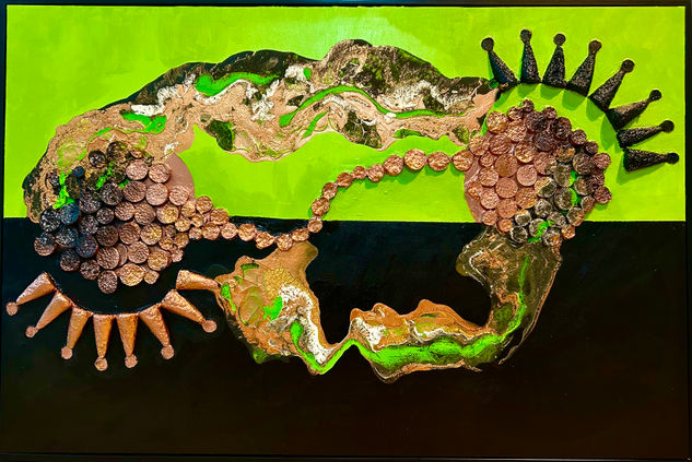 Fluidos Acrílico Lienzo Otros