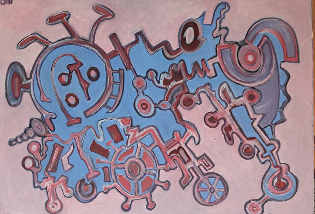 Elefante mecanico Acrylic Card Others