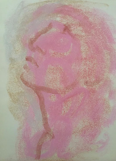 Perfil Pastel Papel Retrato