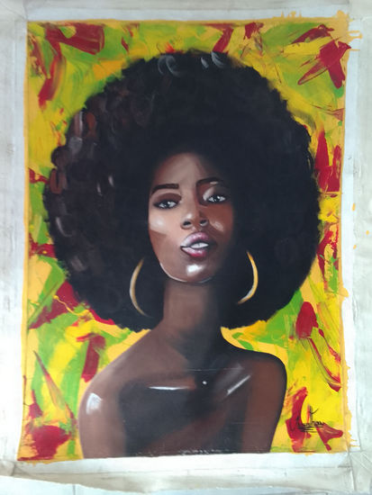 SOLD Acrylic Canvas Portrait