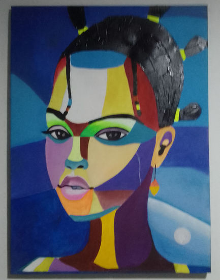 Pop Art Acrílico Lienzo Figura