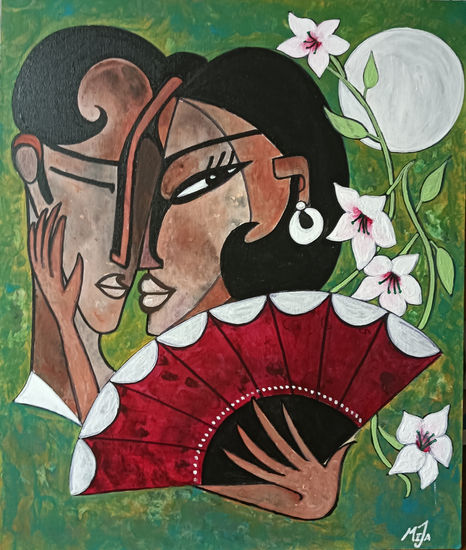 La discreción Acrylic Canvas Others