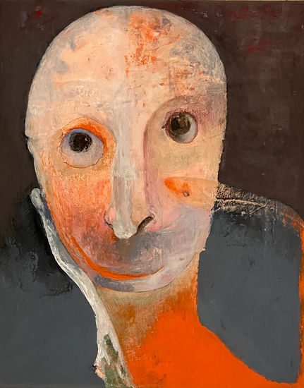 Virginie Michel  - Chair d’Encre (6) Acrylic Canvas Portrait