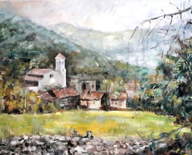 La Selva de Mar Óleo Lienzo Paisaje