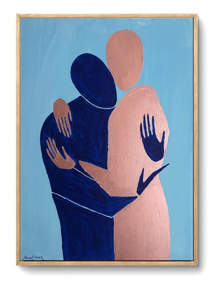 Mutual tenderness Óleo Lienzo Figura