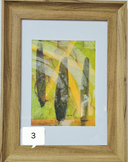 Cipreses Acrylic Canvas Floral Painting