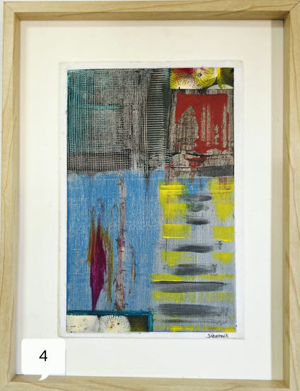 Urbano Acrylic Canvas Figure Painting