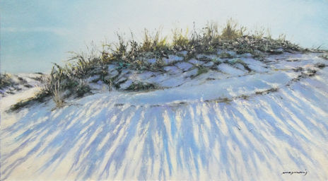 Dunas en playa de...