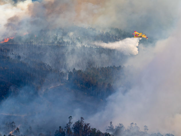 Descarga incendio