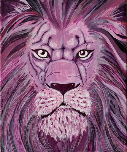 El león Rosa