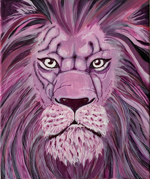 El león Rosa