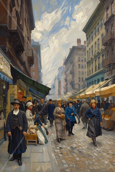 Mercado Urbano vintage 