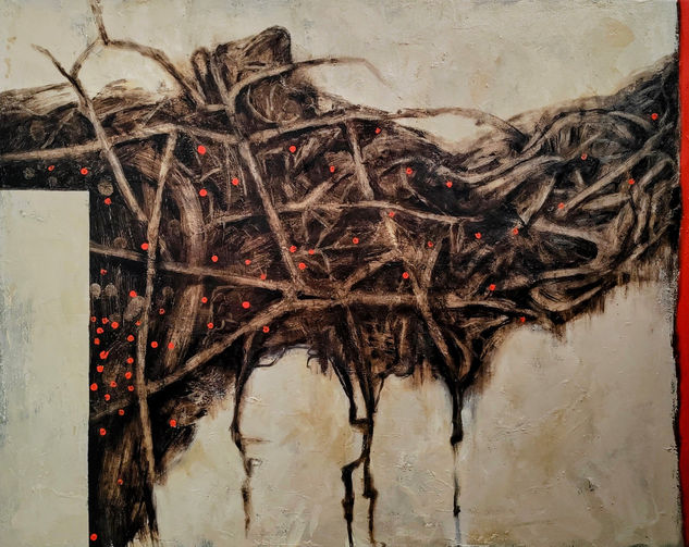 Frutos del manglar Óleo Lienzo Otros