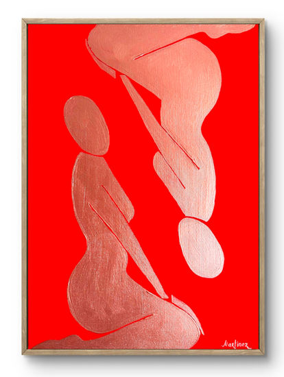 Internal dialogue Óleo Lienzo Figura