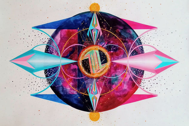 Chispazo Divino Acrílico Cartulina Otros