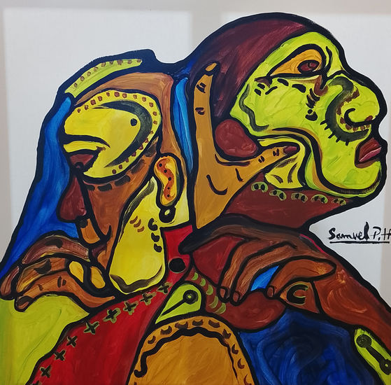 Los indus Acrílico Lienzo Retrato