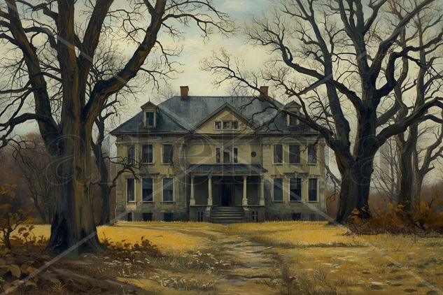 Casa Abandonada Vintage 