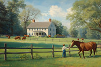 Tarde serena en la...