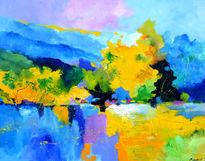 Trees are painting...