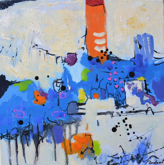 Urban landscape Oil Canvas Others