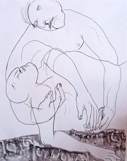 APUNTES PARA UNA NOCHE EN BAMBERG Monoprint