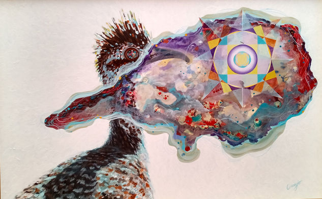 Encuentro de la perdiz y el Plasma Acrílico Tabla Otros