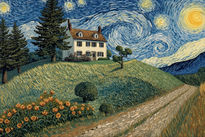 Casa bajo un cielo...