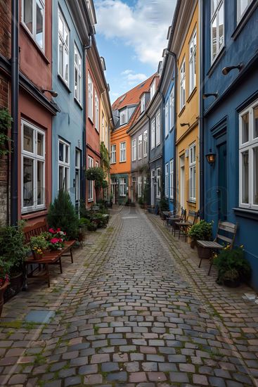 Callejón Colorido Urbano 