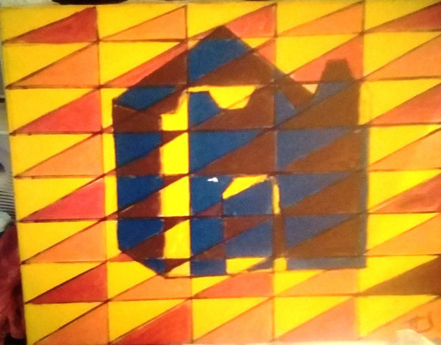 Templo Flotante Acrylic Canvas Others