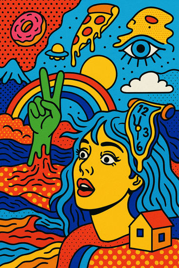 Sueños Pop en Explosión Cromática 