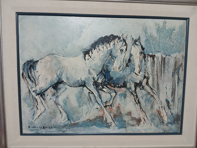 DIALOGO Óleo Lienzo Paisaje