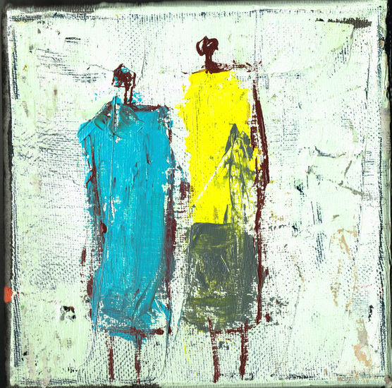 Dakar Acrílico Tela Figura