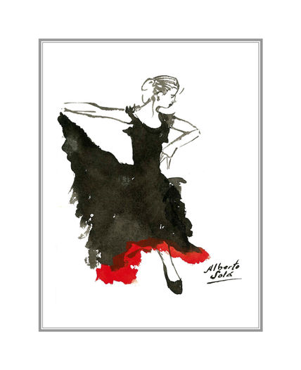 La flamenca elegante