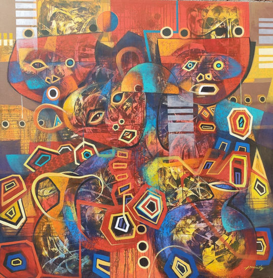 FAMILIA TALLAN Óleo Lienzo Otros